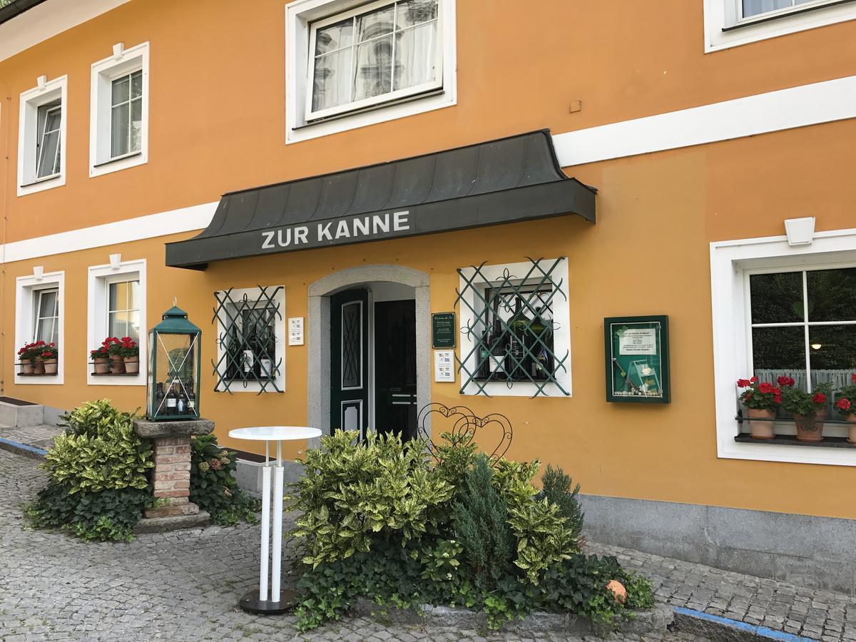 Gasthof "Zur Kanne" Markt Sankt Florian Exterior foto